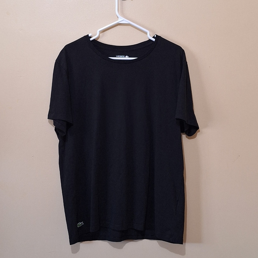 Lacoste Underwear Black Tshirt Undershirt